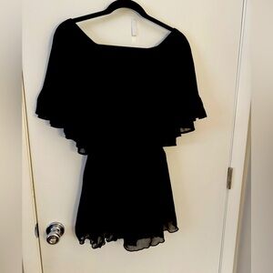 Elegant Black Women's Dress